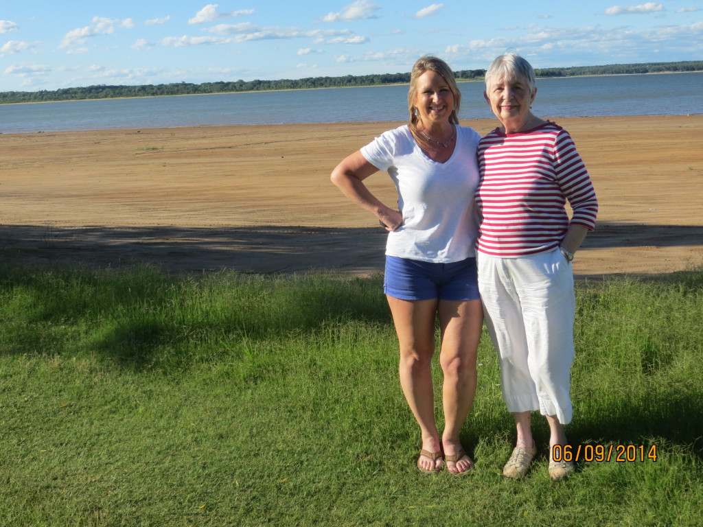 Mom and Me, Lake Texoma, 2014